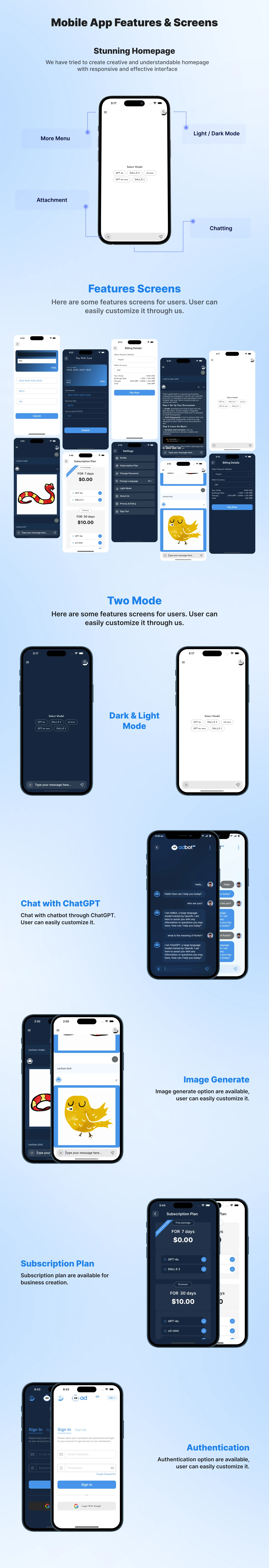 AdBot Pro – AI Chatbot SaaS Platform with OpenAI Full Solution