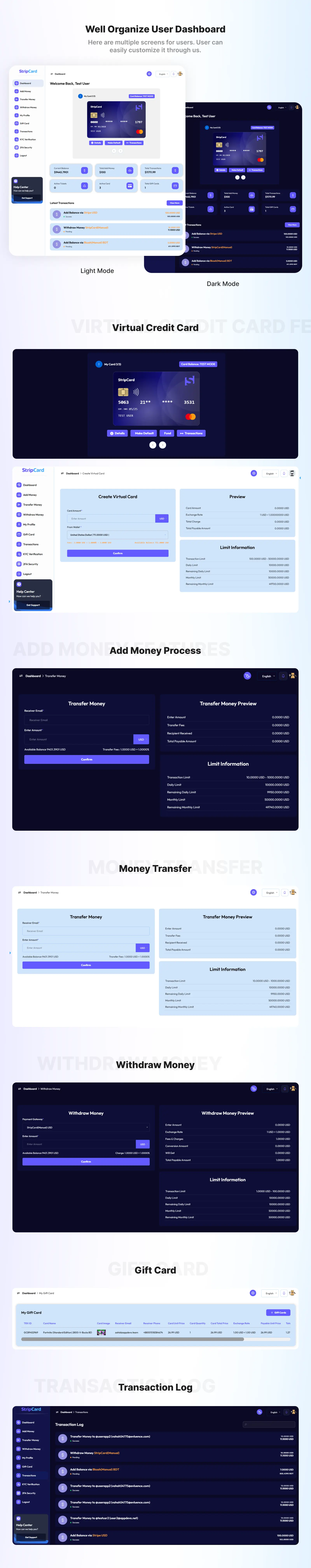 prepaid card